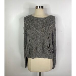 Vince capsule Wardrobe Hand Knitted Cable Knit Women's Sweater